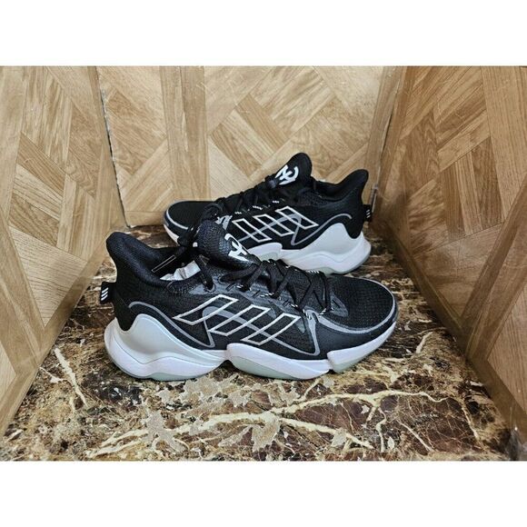 Brand New Adidas Men's Mahomes  Training Running Black Shoes Size 11.   014 - Picture 2 of 10